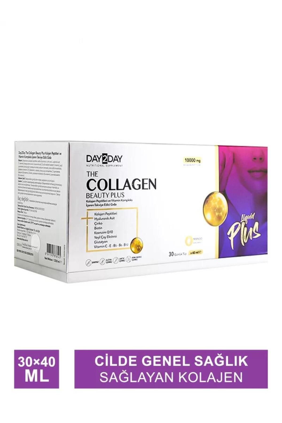 The Collagen Beauty Plus Mango Aromalı Takviye Edici Gıda 10000mg 30TüpX40 ml