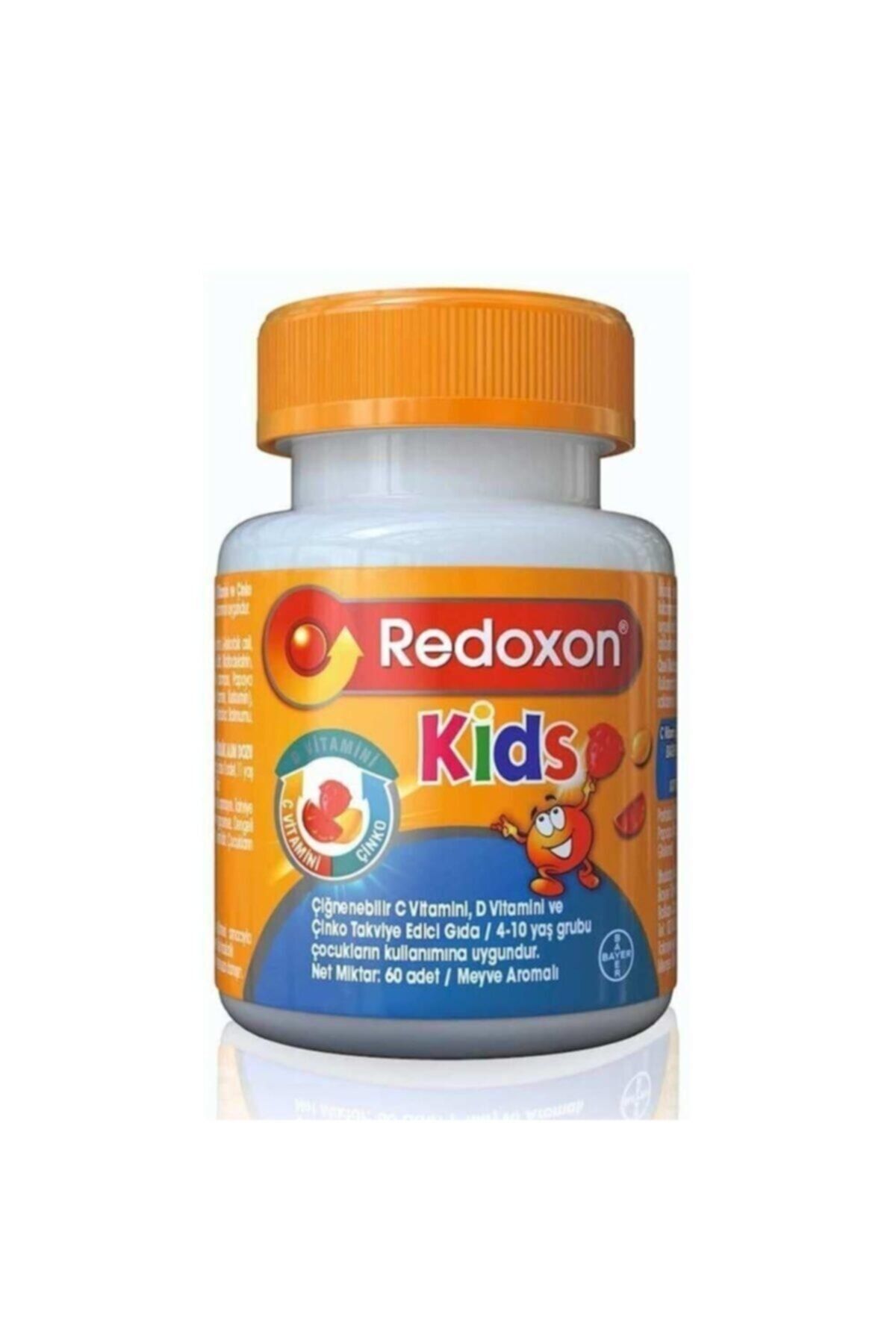 Kids C Vitamini D Vitamini Ve Çinko Içeren 60 Çiğnenebilir Tablet