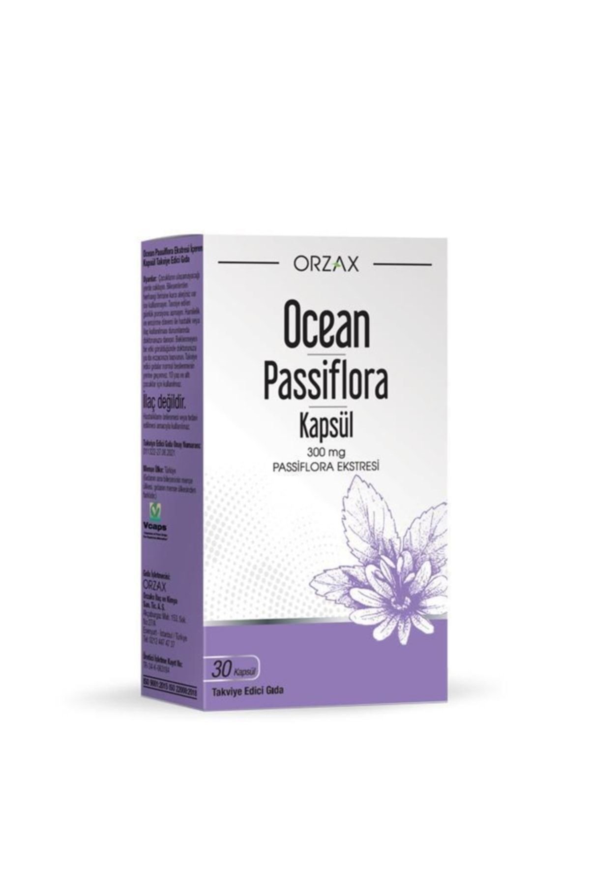 Ocean Passiflora 300 Mg 30 Kapsül