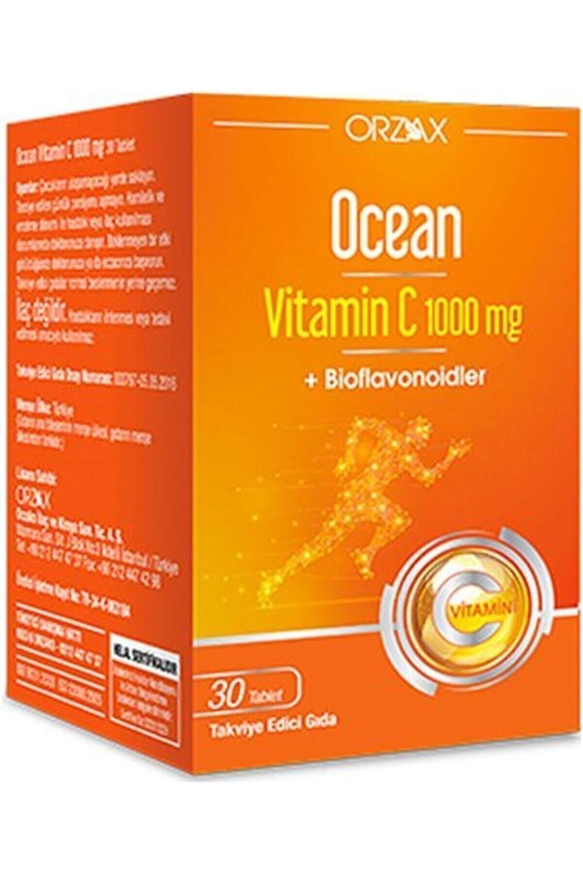 Ocean Vitamin C 1000 mg 30 Tablet