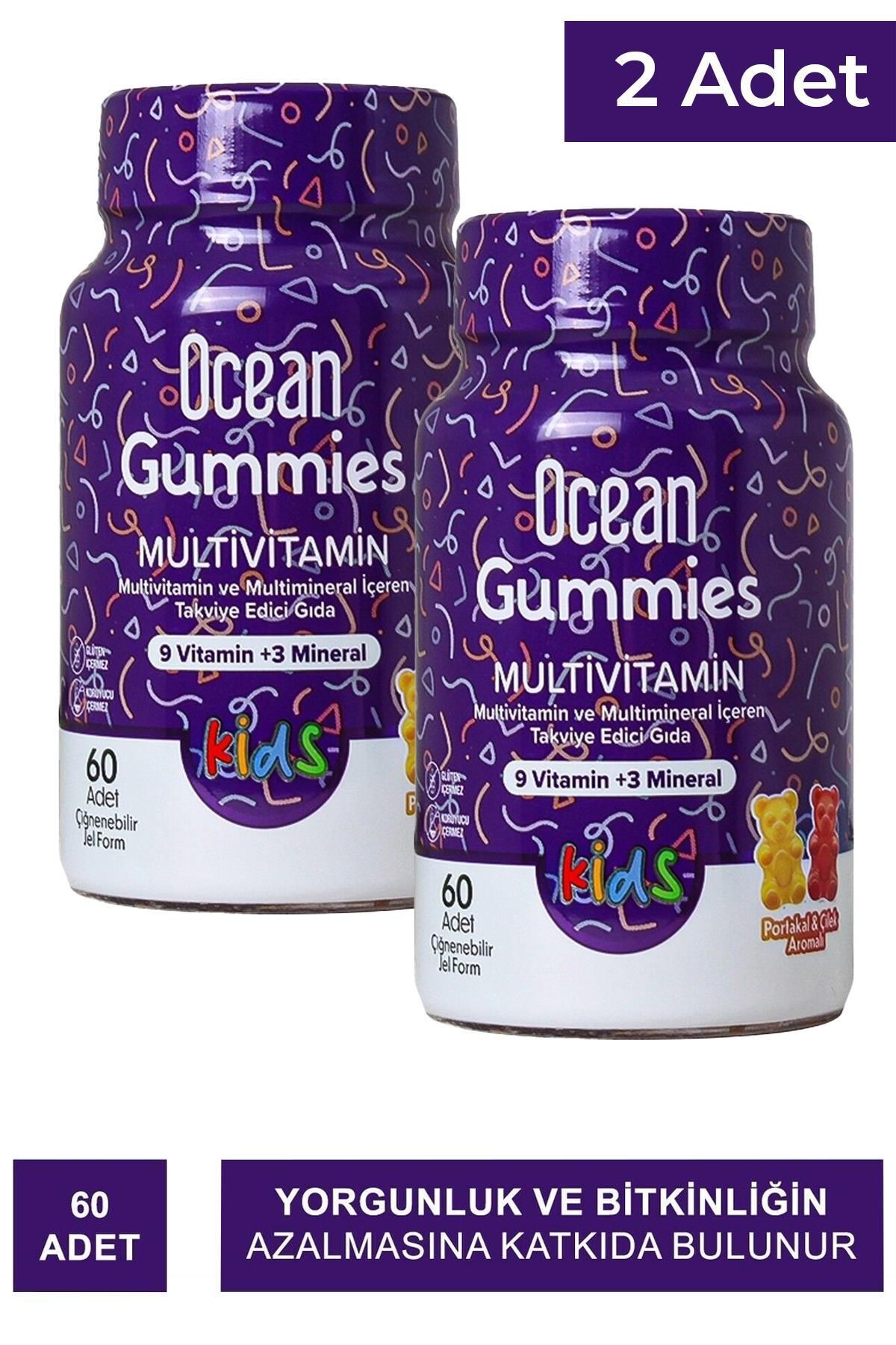 Gummies Multivitamin 60 Çiğnenebilir Jel Form 2 Adet