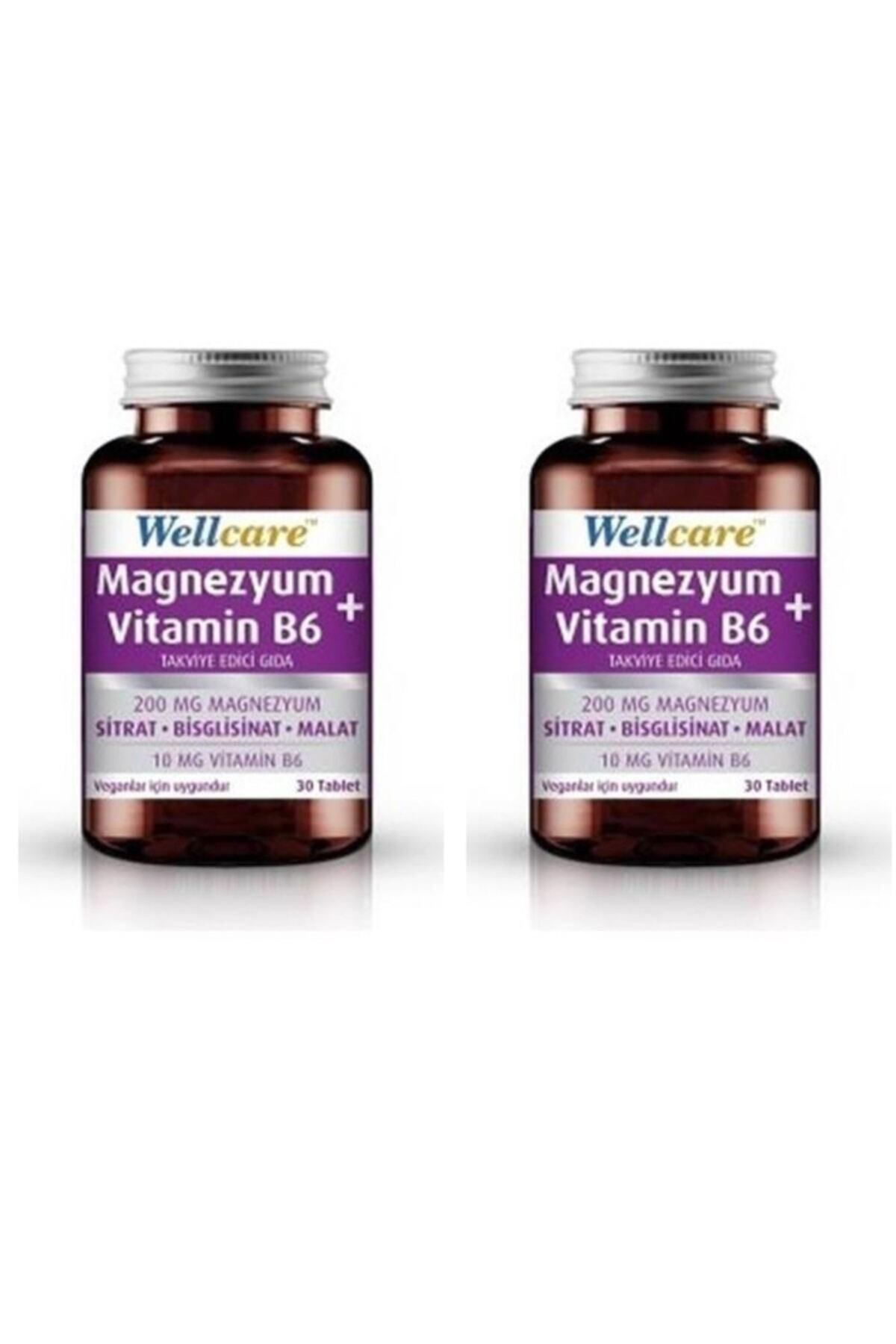 Magnezyum + Vitamin B6 30 Tablet 2 Kutu