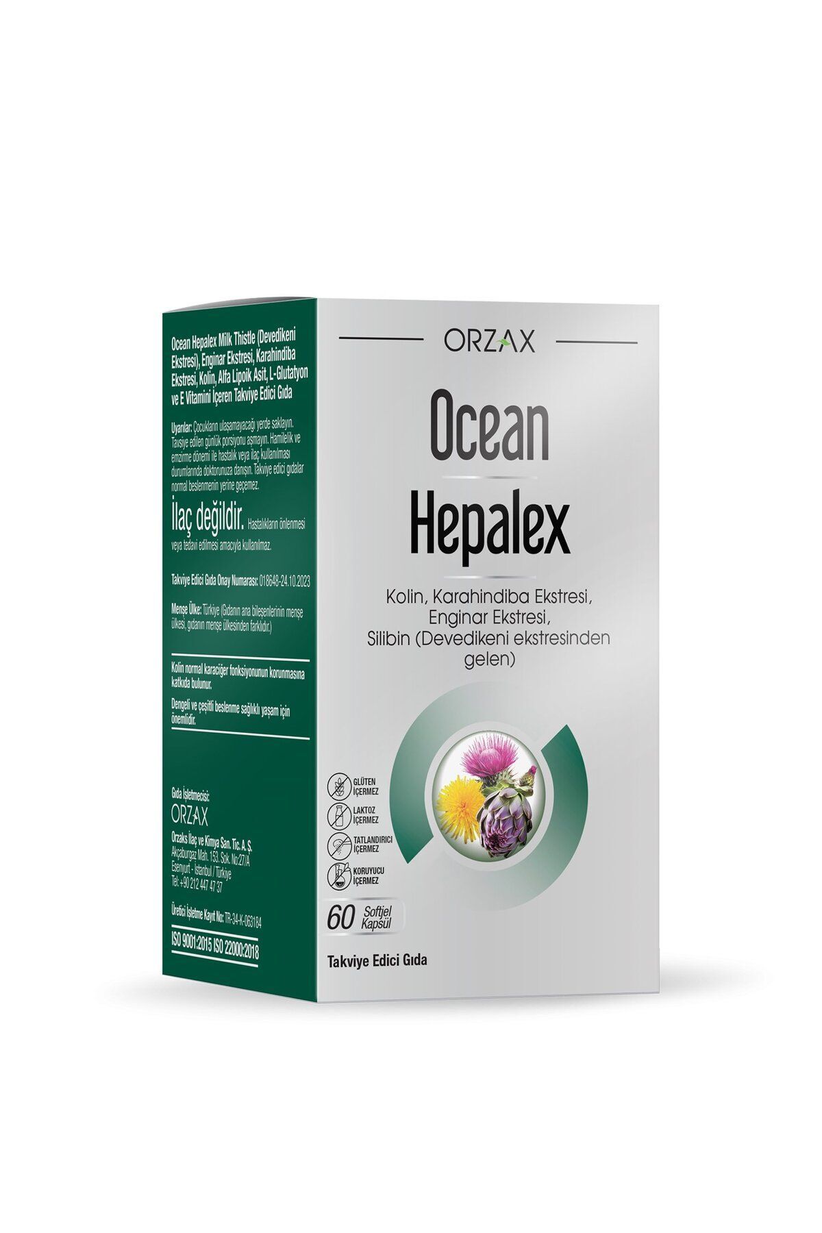 Ocean Hepalex 60 Softgel Kapsül