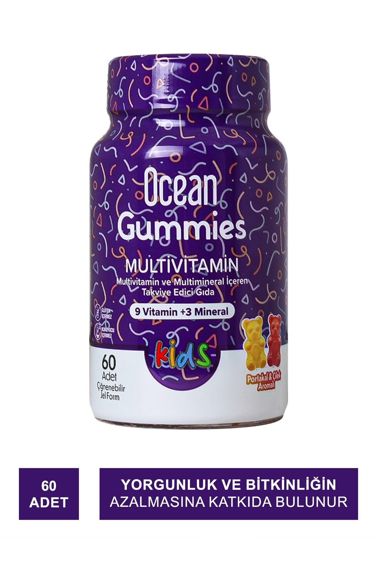 Gummies Multivitamin 60 Yumuşak Tablet