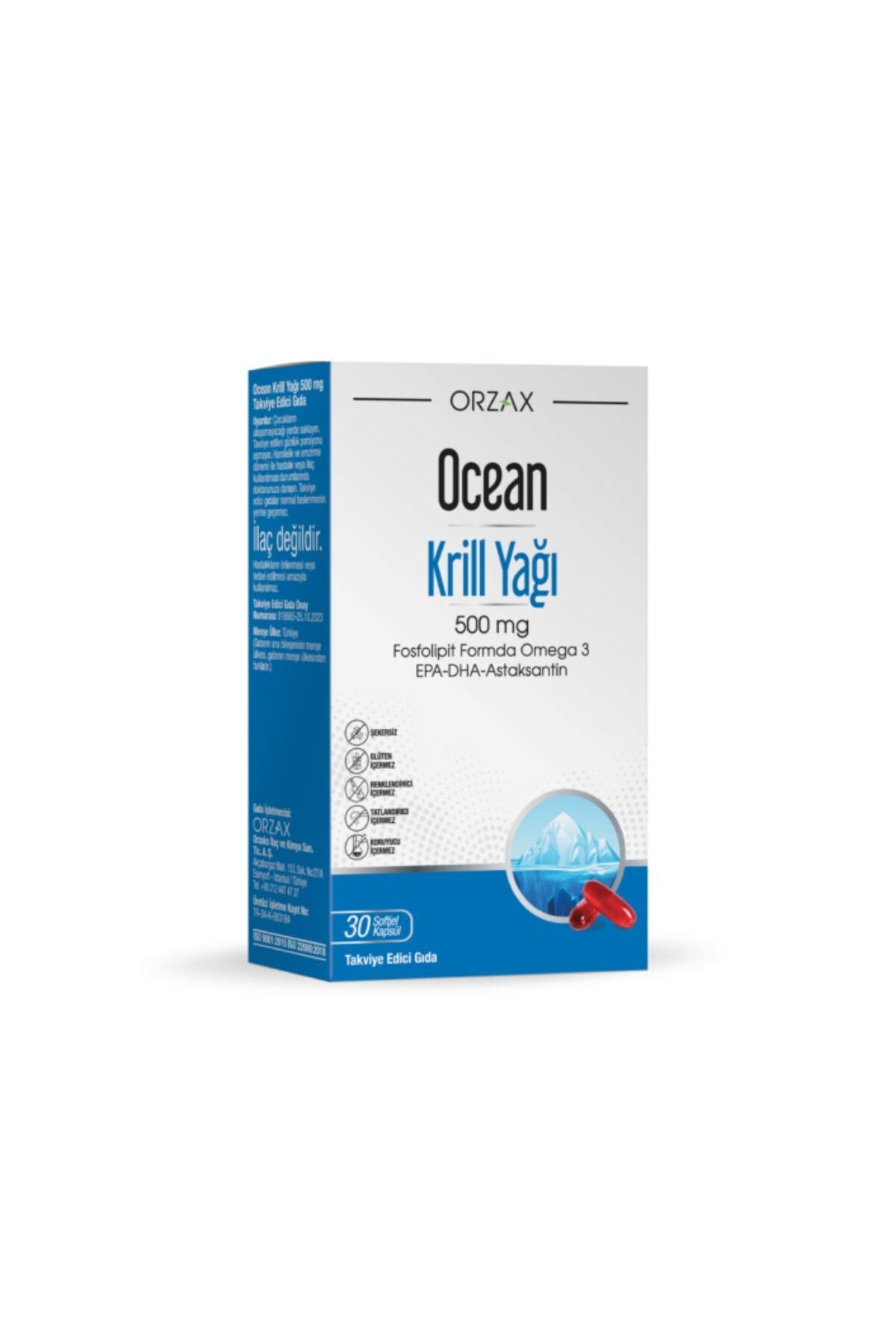 Krill Oil 500 Mg 30 Kapsül