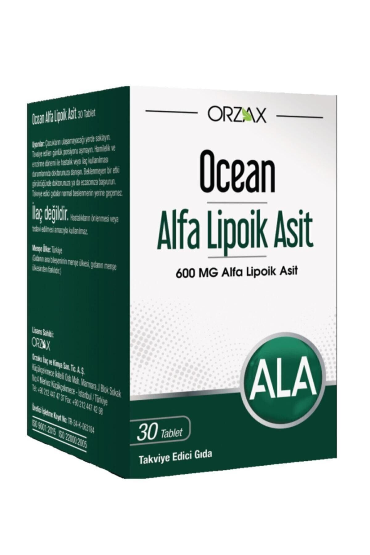 Alfa Lipoik Asit 600mg Kapsül