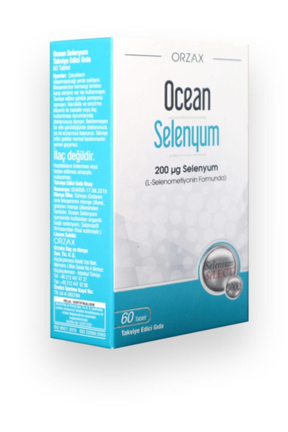 Ocean Selenyum 200mcg 60 Tablet