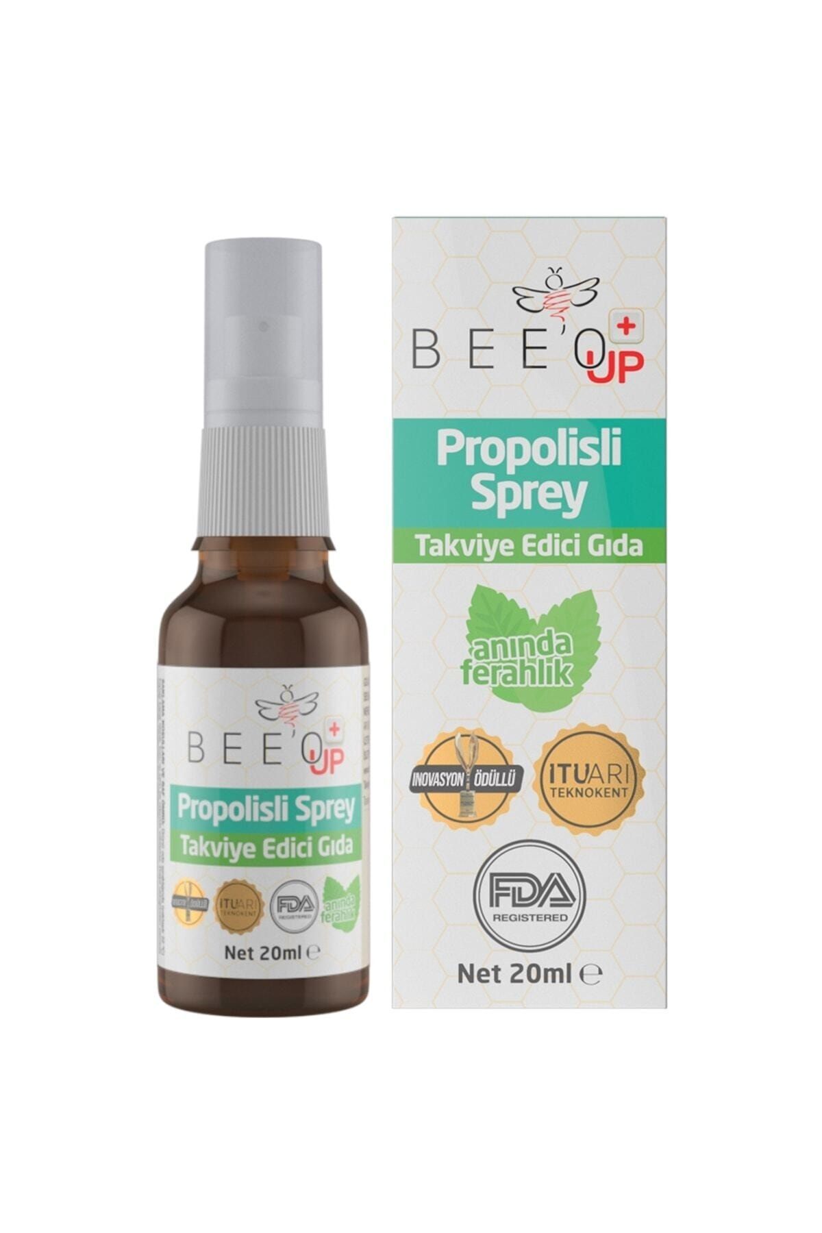 Beeo Propolisli Ballı Boğaz Spreyi 20 ml