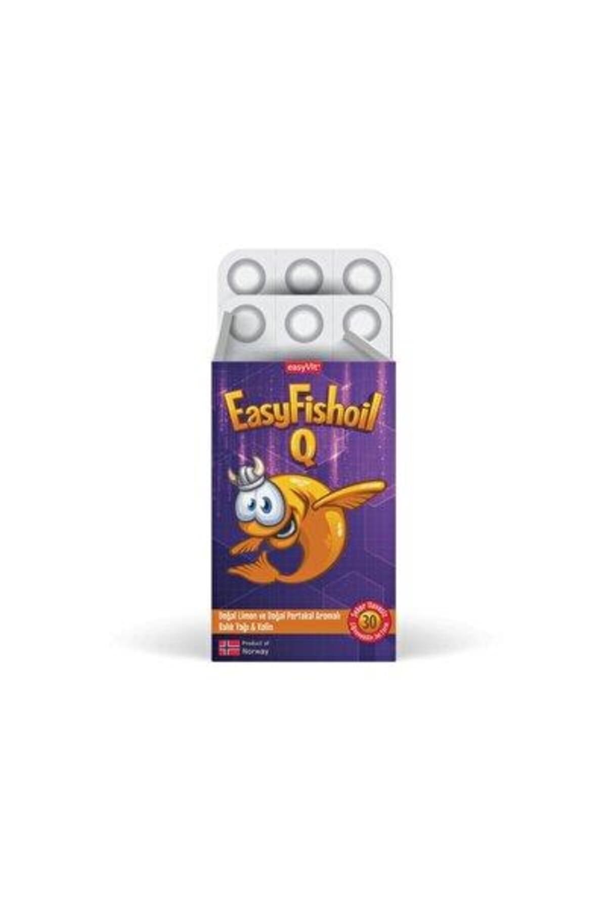 Easyfishoil Q 30 Çiğneme Tableti Tek Ebat