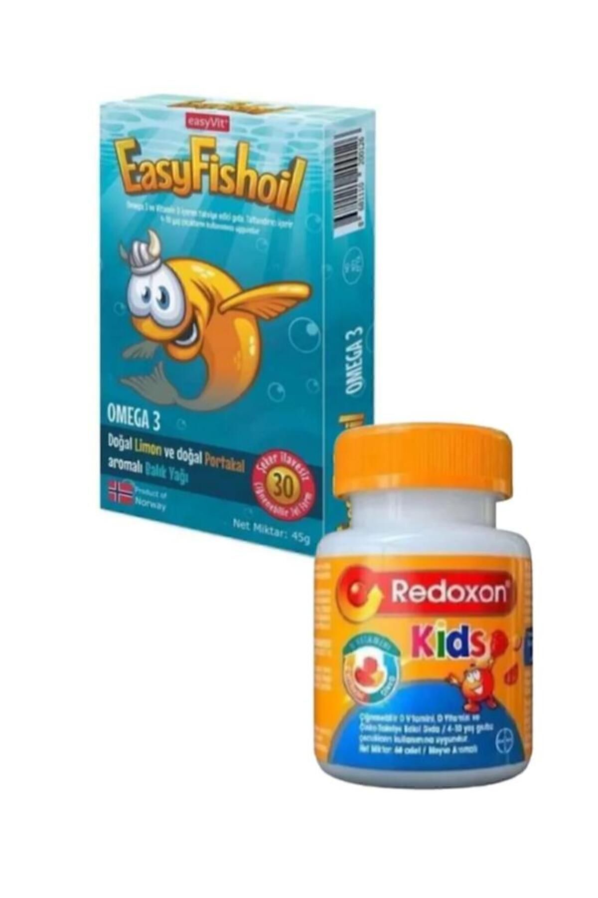 Easyfishoil 30 Jel Tablet Redoxon Kids 60 Tablet Tek Ebat