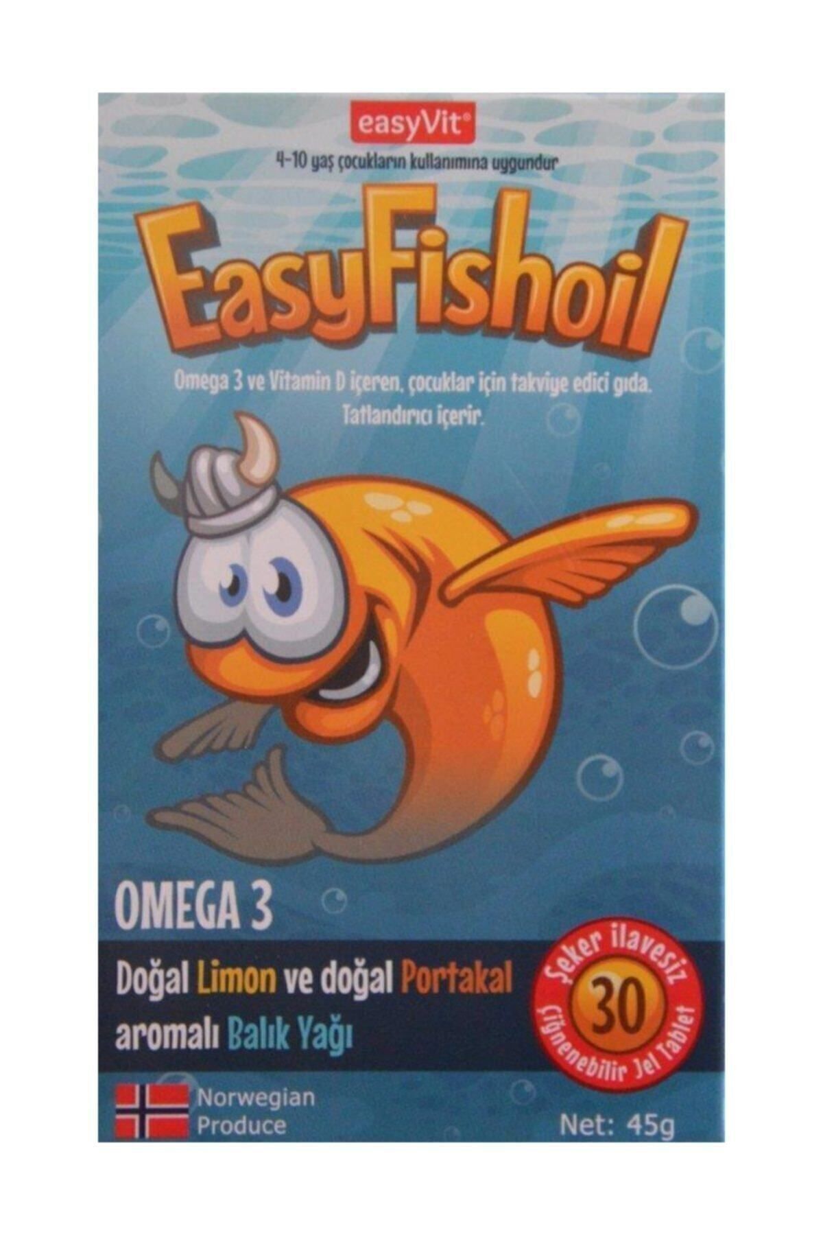 Easyfishoil Omega 3 Çiğnenebilir 30 Adet Jel Tek Ebat